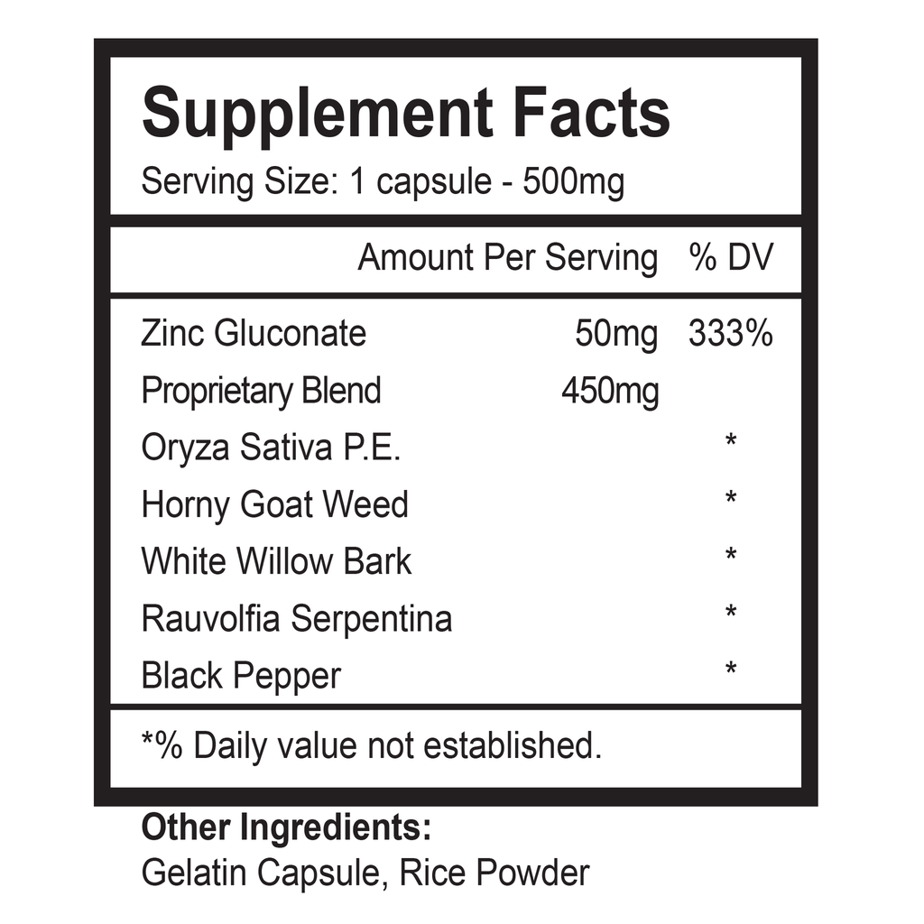 Zebra Fantasy Ride Male Sexual Enhancer 3D (1 Pill - 500mg)