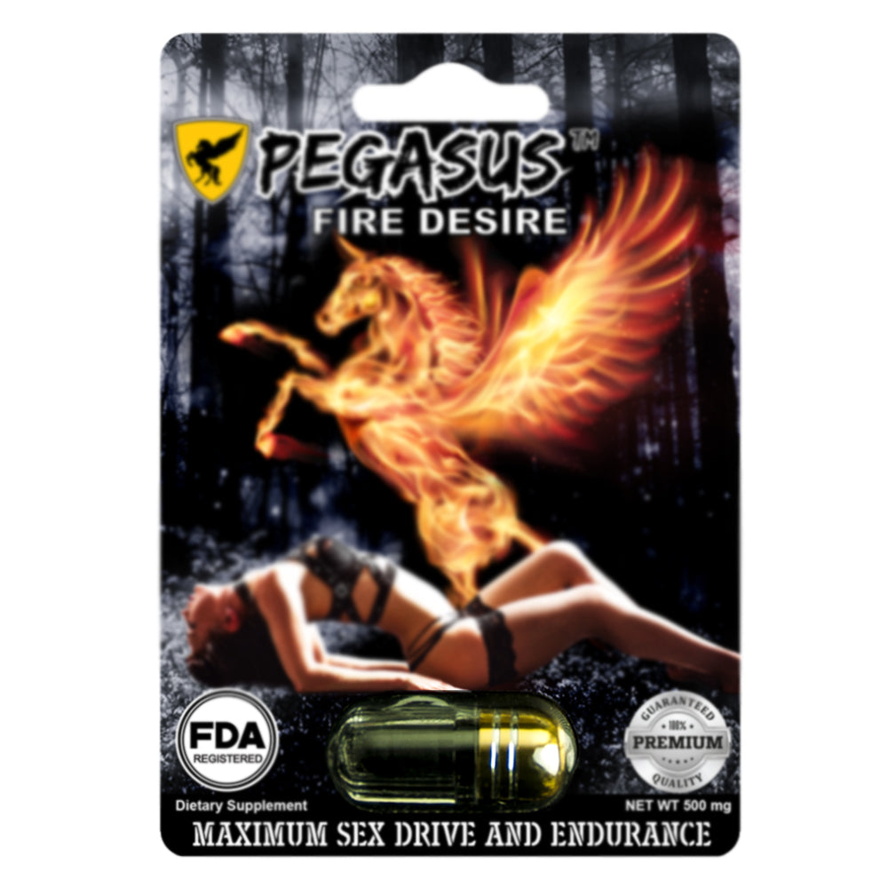 [PEG1010] PEGASUS Fire Desire Male Sexual Enhancer 3D (1 Pill)